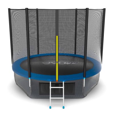 Батут EVO JUMP External 10ft (Blue) с нижней сеткой